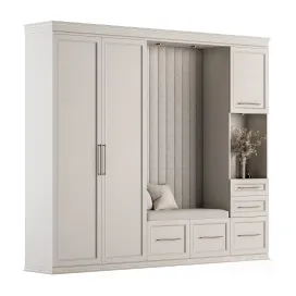 Hallway White Cream Entrance